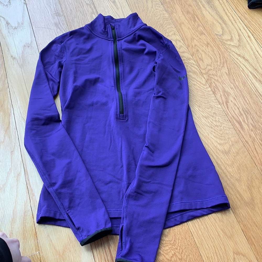 Purple Nike Half-Zip